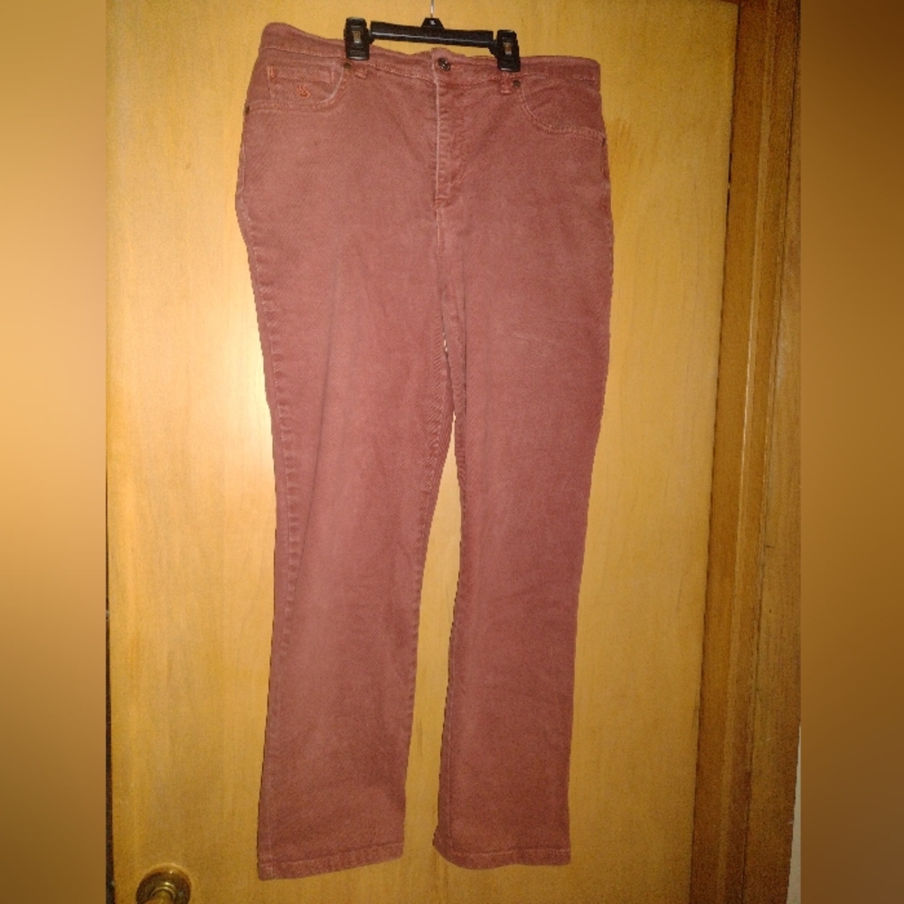 Gloria Vanderbilt Rust Colored Pants Size 10 Short
